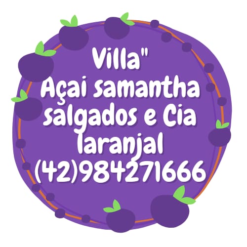 Villa Açaí: O Paraíso para Amantes de Açaí, Pizzas e Salgados! Venha nos Visitar e Delicie-se!